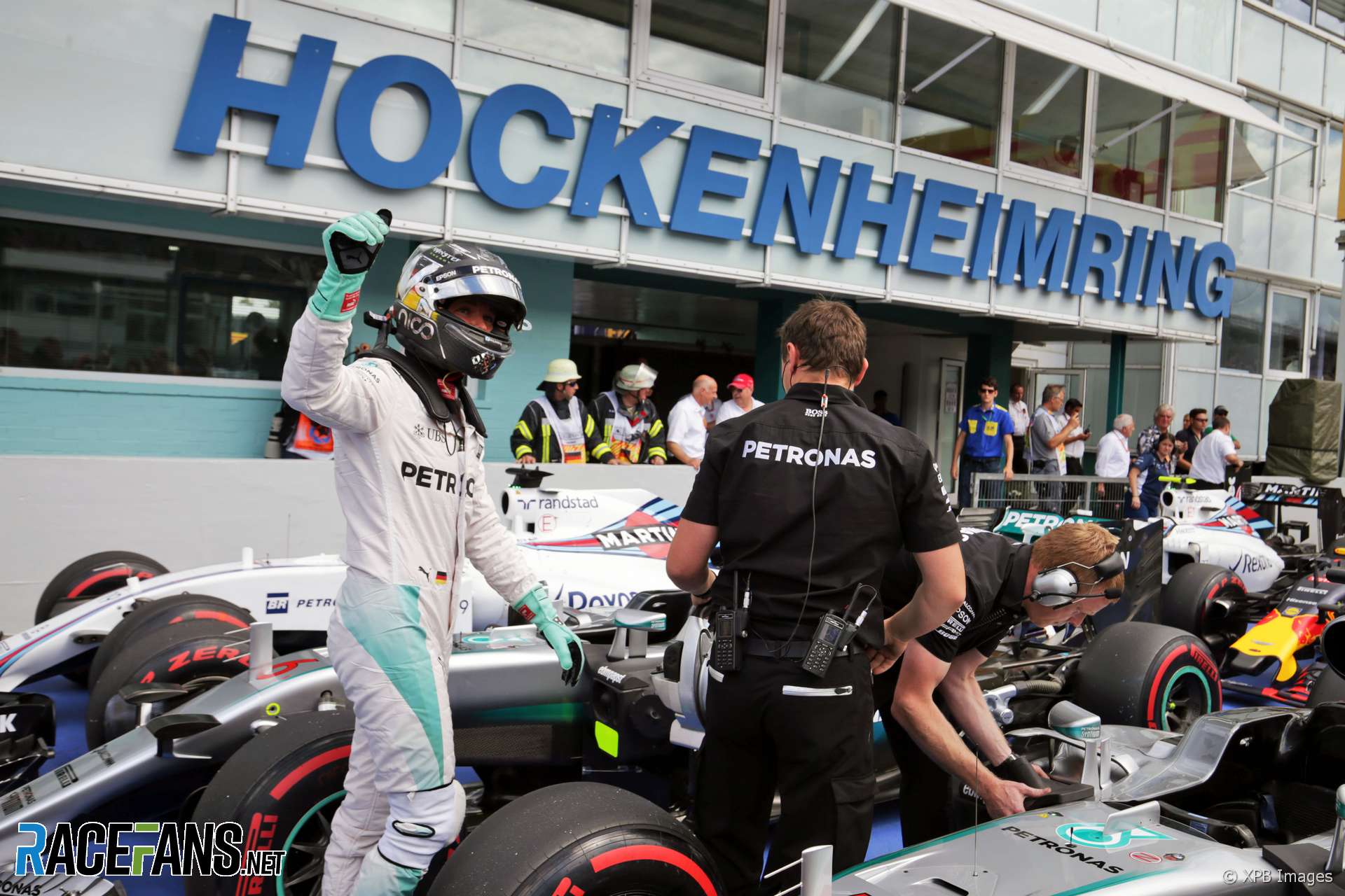 Nico Rosberg, Mercedes, Hockenheimring, 2016