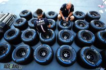 Force India tyres, Baku City Circuit, 2018
