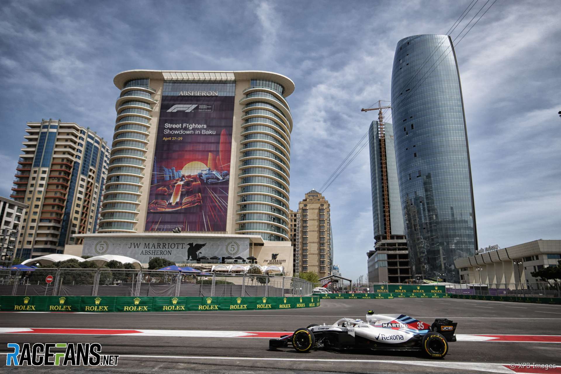 Sergey Sirotkin, Williams, Baku City Circuit, 2018