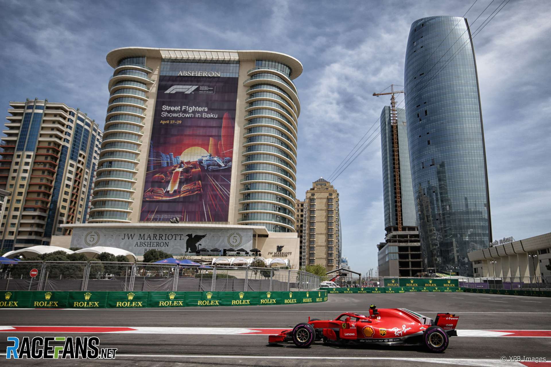 Kimi Raikkonen, Ferrari, Baku City Circuit, 2018