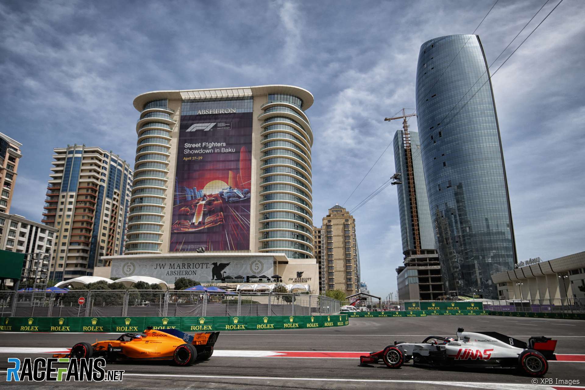 Fernando Alonso, McLaren, Baku City Circuit, 2018