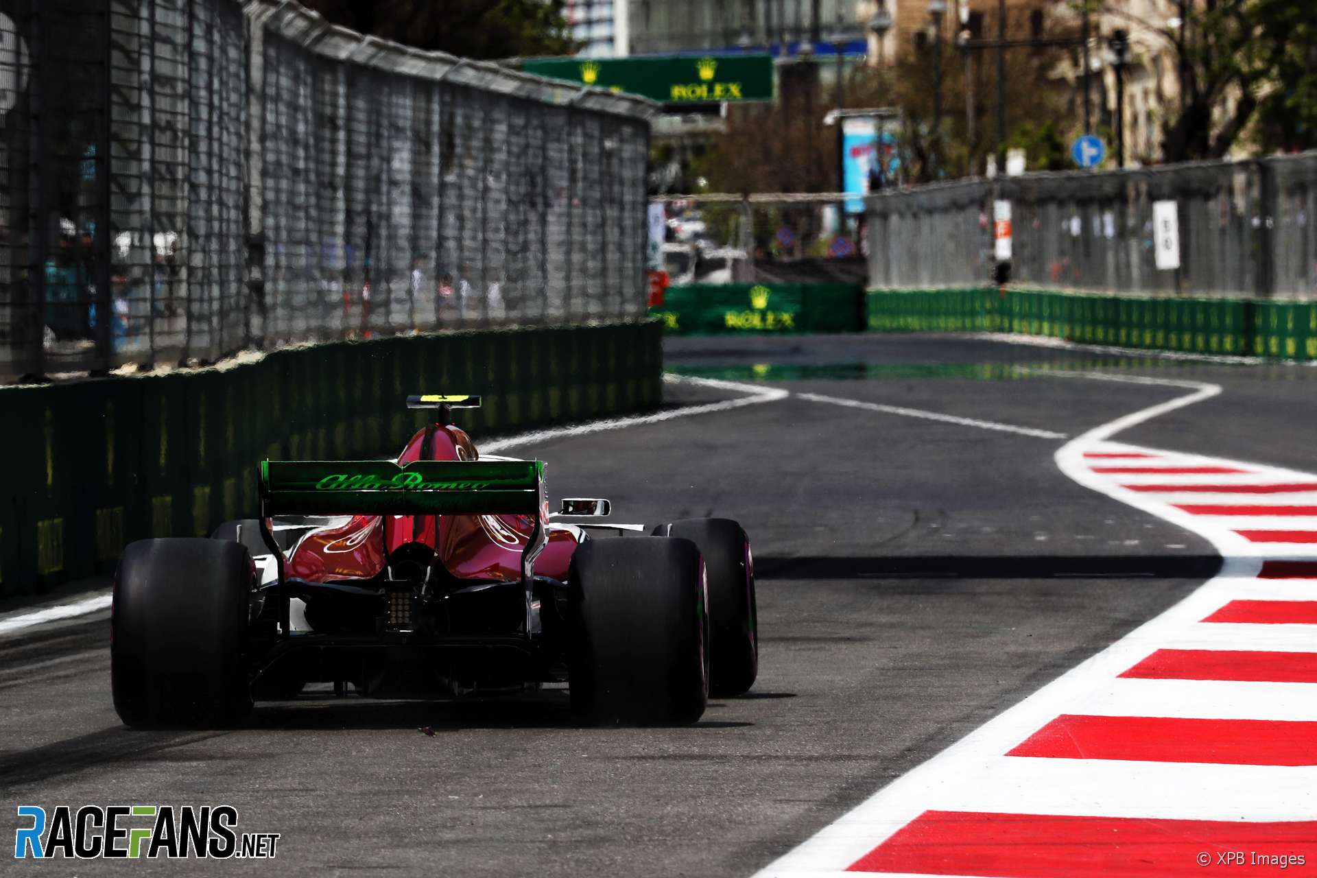Charles Leclerc, Sauber, Baku City Circuit, 2018