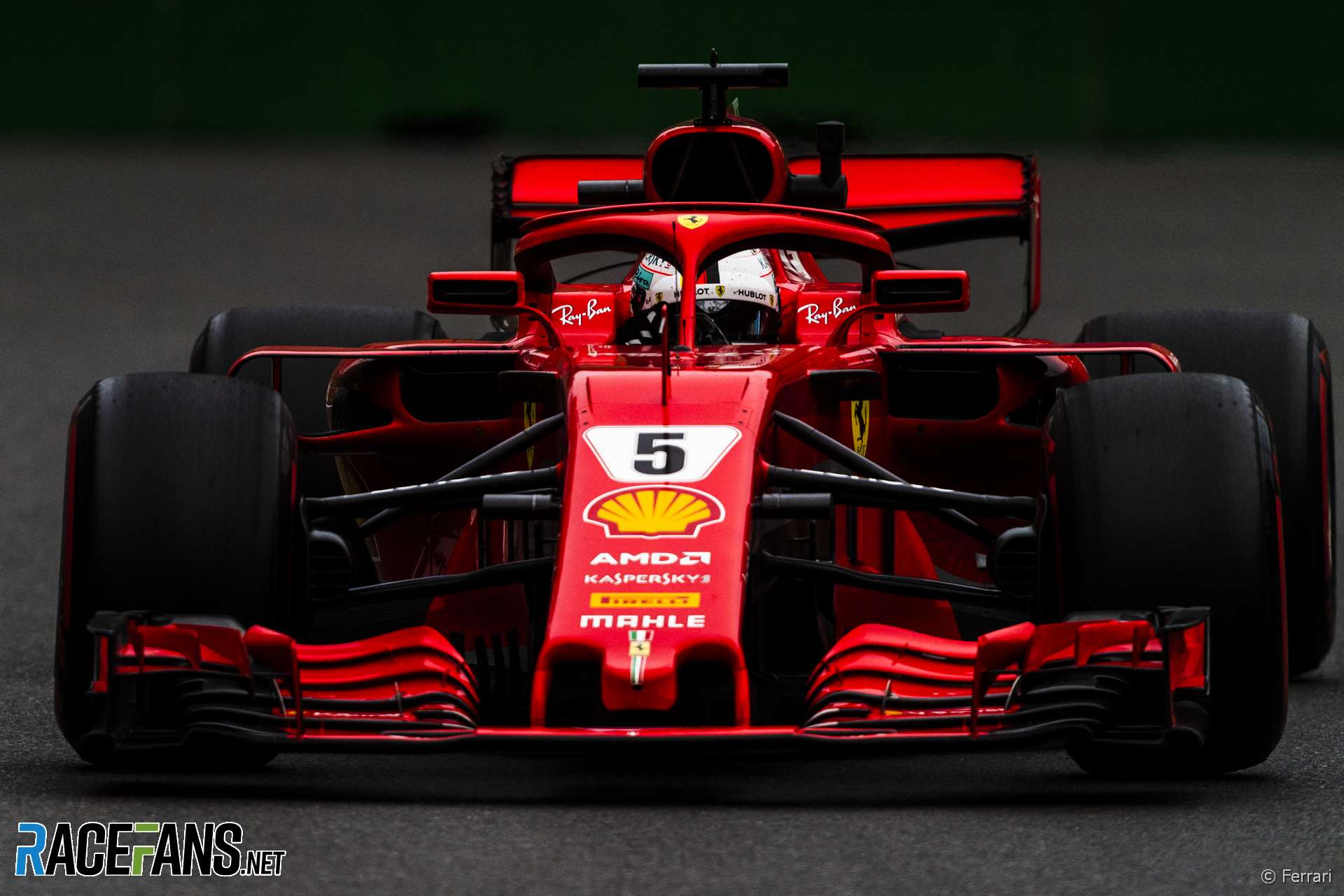 Sebastian Vettel, Ferrari, Baku City Circuit, 2018