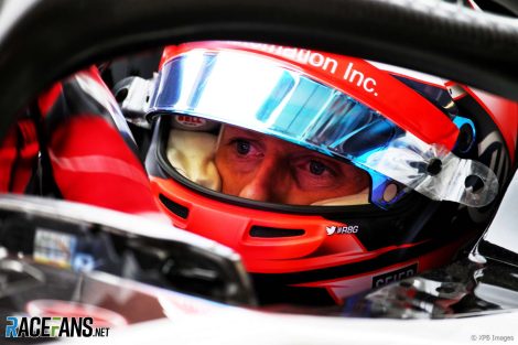 Romain Grosjean, Haas, Baku City Circuit, 2018