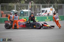 Stewards reprimand Verstappen and Ricciardo for crash