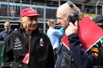 Niki Lauda, Adrian Newey, Baku City Circuit, 2018