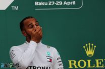Hamilton wins drama-filled Azerbaijan Grand Prix
