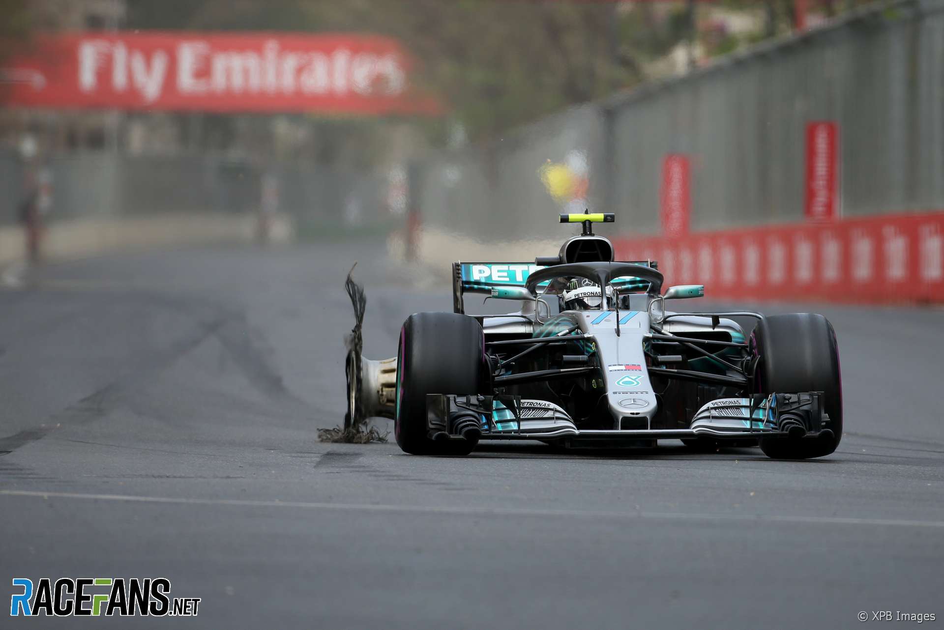 Valtteri Bottas, Mercedes, Baku City Circuit, 2018