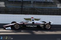 Josef Newgarden, Penske, winsdscreen test, Indianapolis, IndyCar, 2018