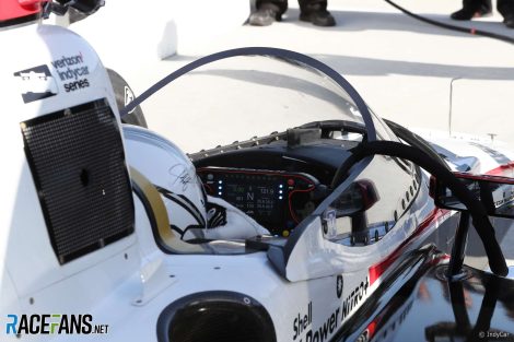 Josef Newgarden, Penske, windscreen test, Indianapolis, IndyCar, 2018