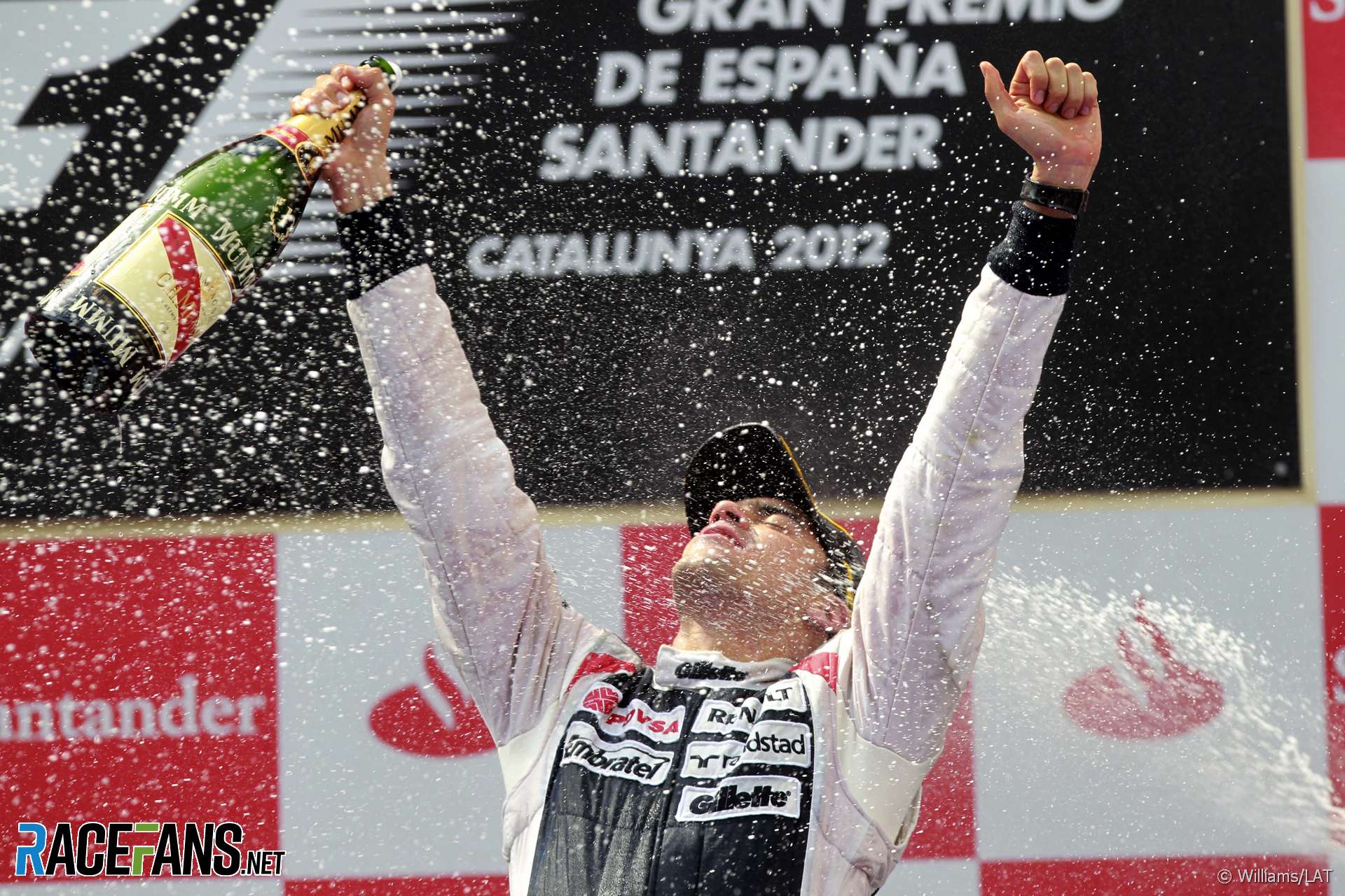 Pastor Maldonado, Williams, Circuit de Catalunya, 2012