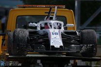 Lance Stroll, Williams, Circuit de Catalunya, 2018