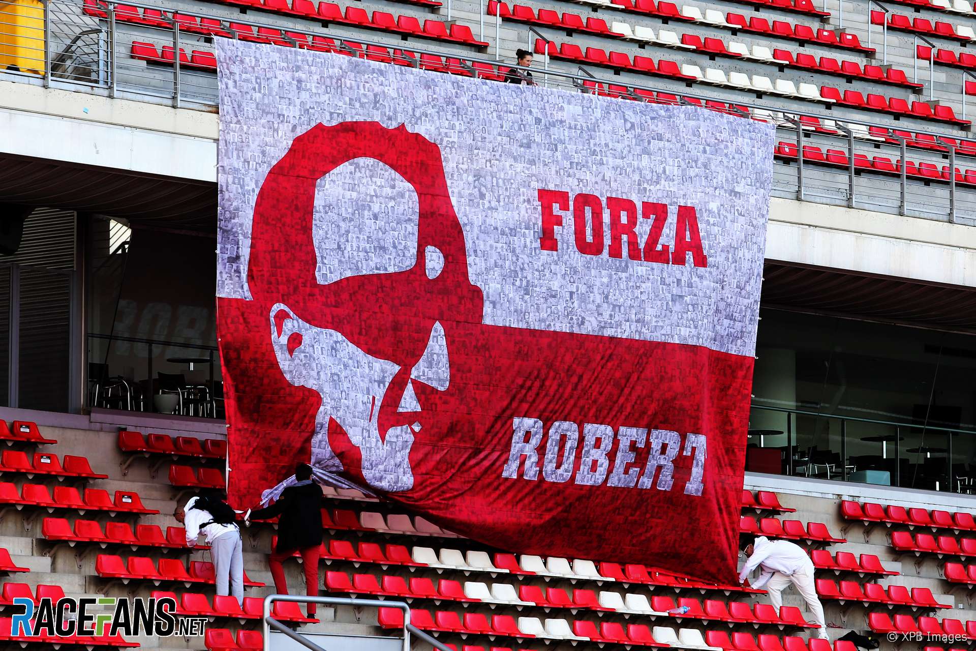 Robert Kubica fans, Circuit de Catalunya