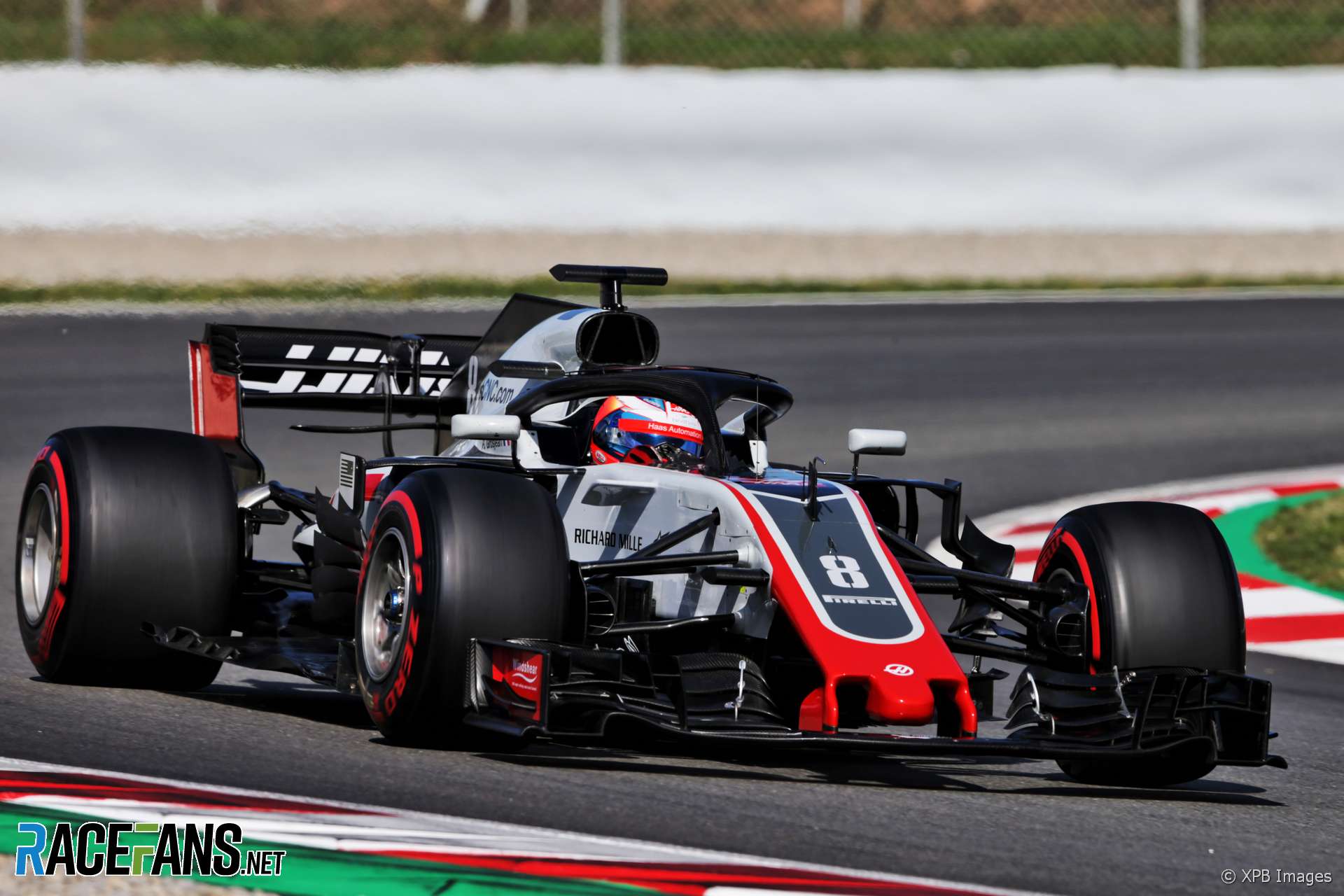 Romain Grosjean, Haas, Circuit de Catalunya
