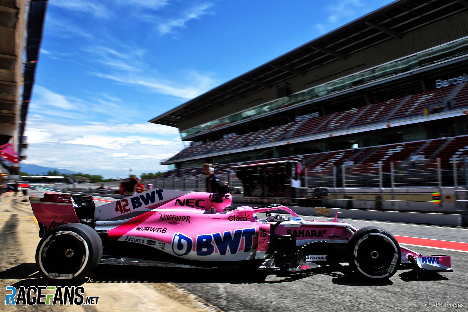 George Russell, Force India, Circuit de Catalunya