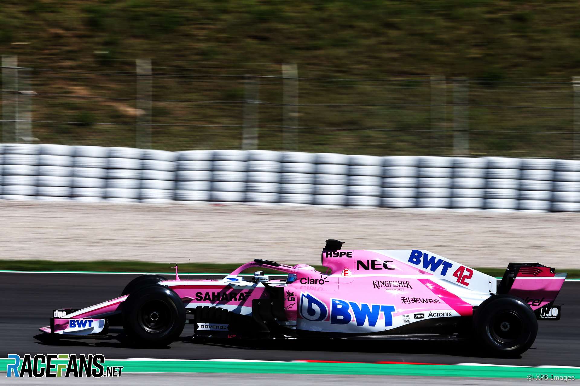 George Russell, Force India, Circuit de Catalunya