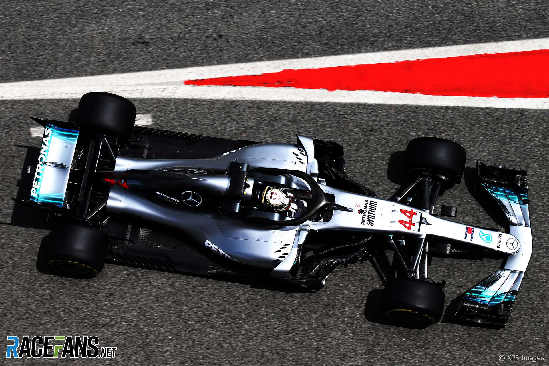 Lewis Hamilton, Mercedes, Circuit de Catalunya