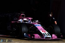 Nikita Mazepin, Force India, Circuit de Catalunya