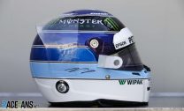 Valtteri Bottas's Mika Hakkinen tribute helmet, Monaco, 2018
