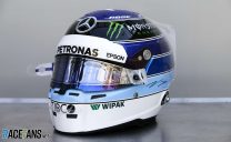 Valtteri Bottas’s Mika Hakkinen tribute helmet, Monaco, 2018
