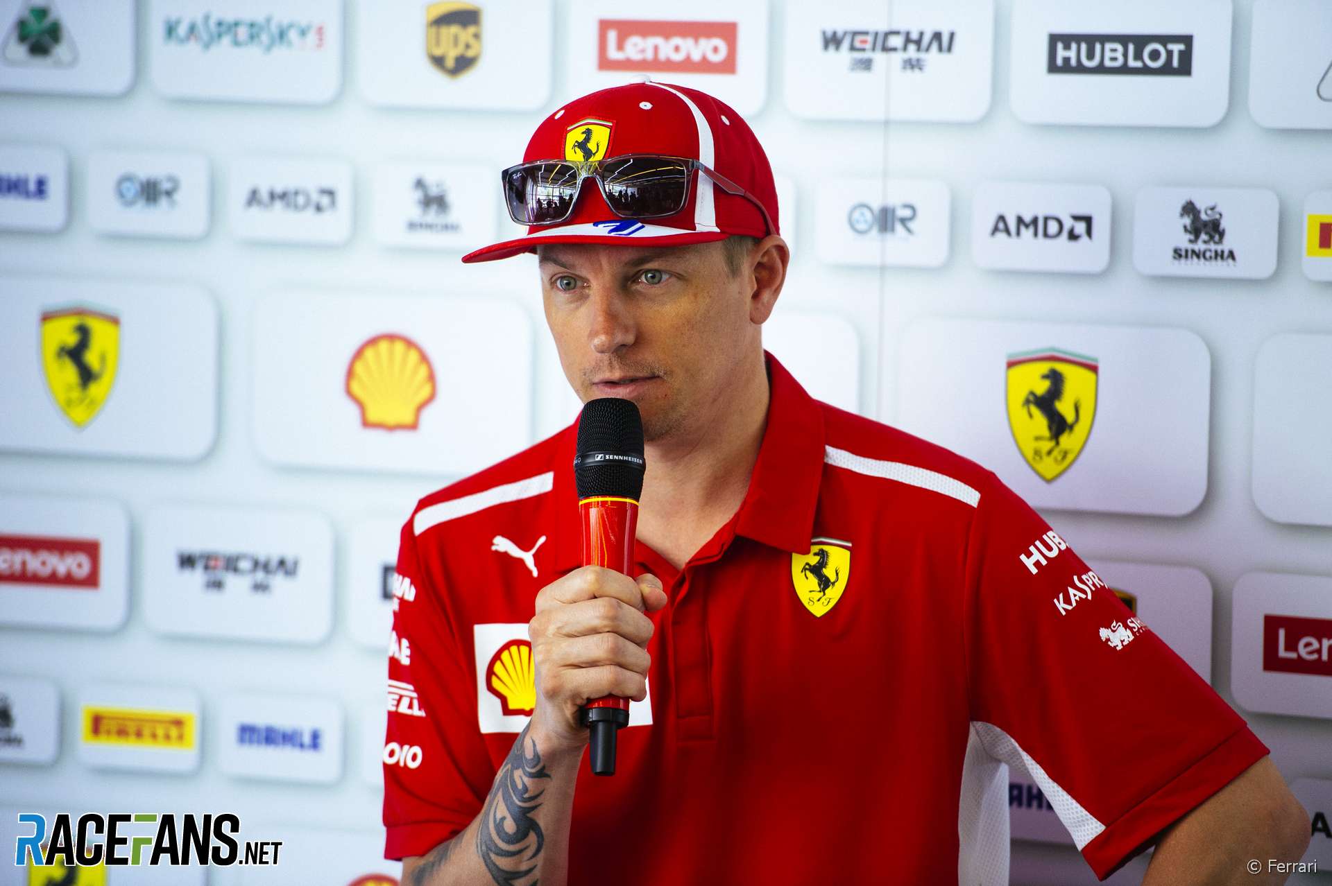 Kimi Raikkonen, Ferrari, 2018