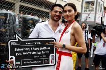 Grid guy and girl, Monaco Grand Prix, 2018