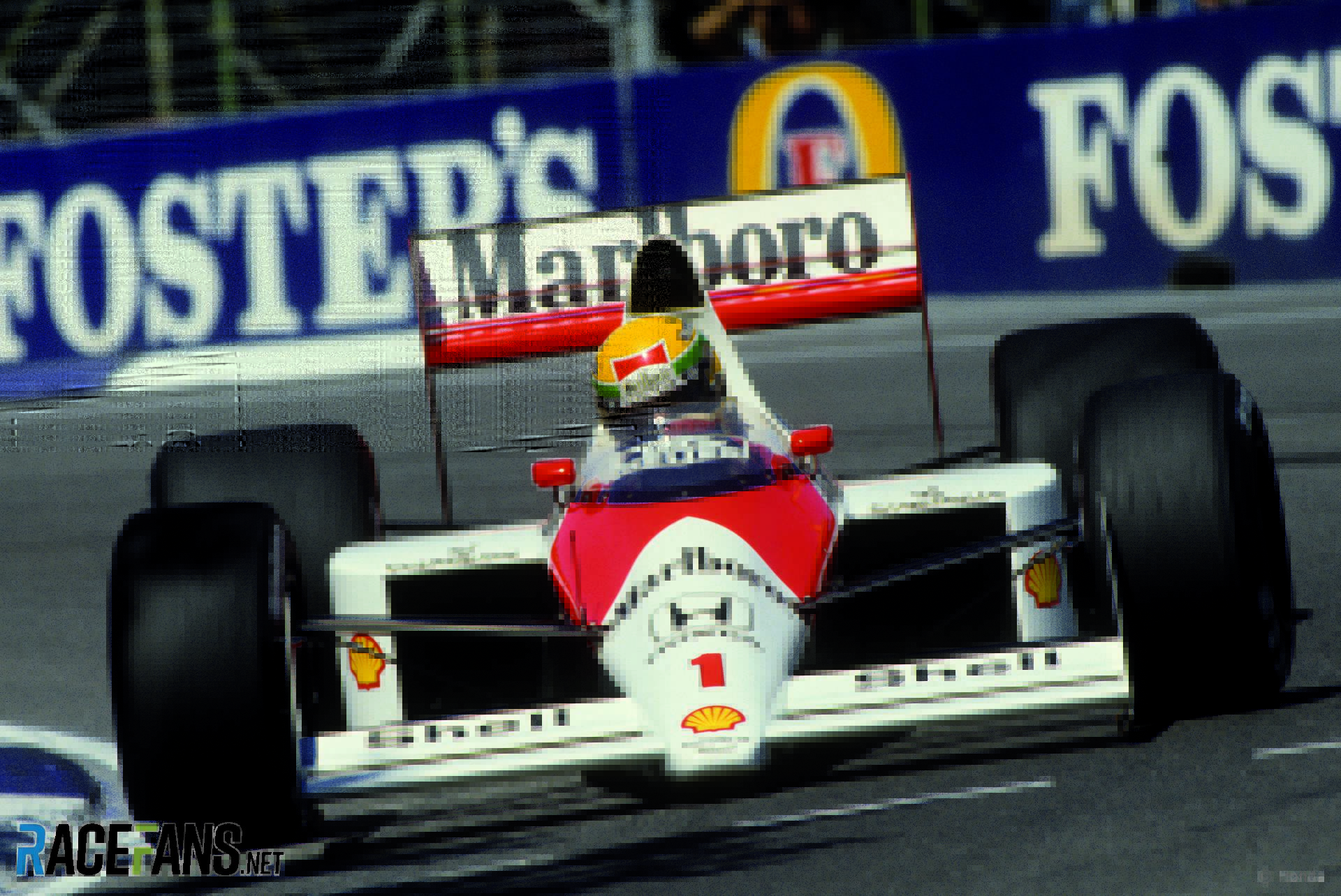 Ayrton Senna, McLaren, Adelaide, 1989