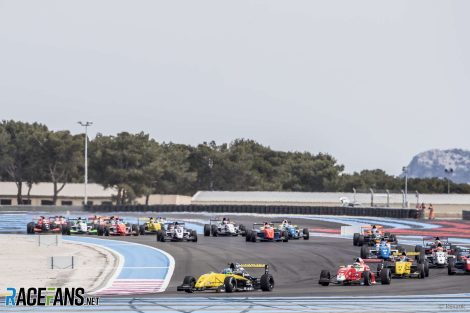 Start, Formula Renault,. Eurocup, Paul Ricard, 2018
