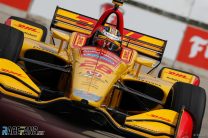 Rossi’s mistake hands victory to Hunter-Reay