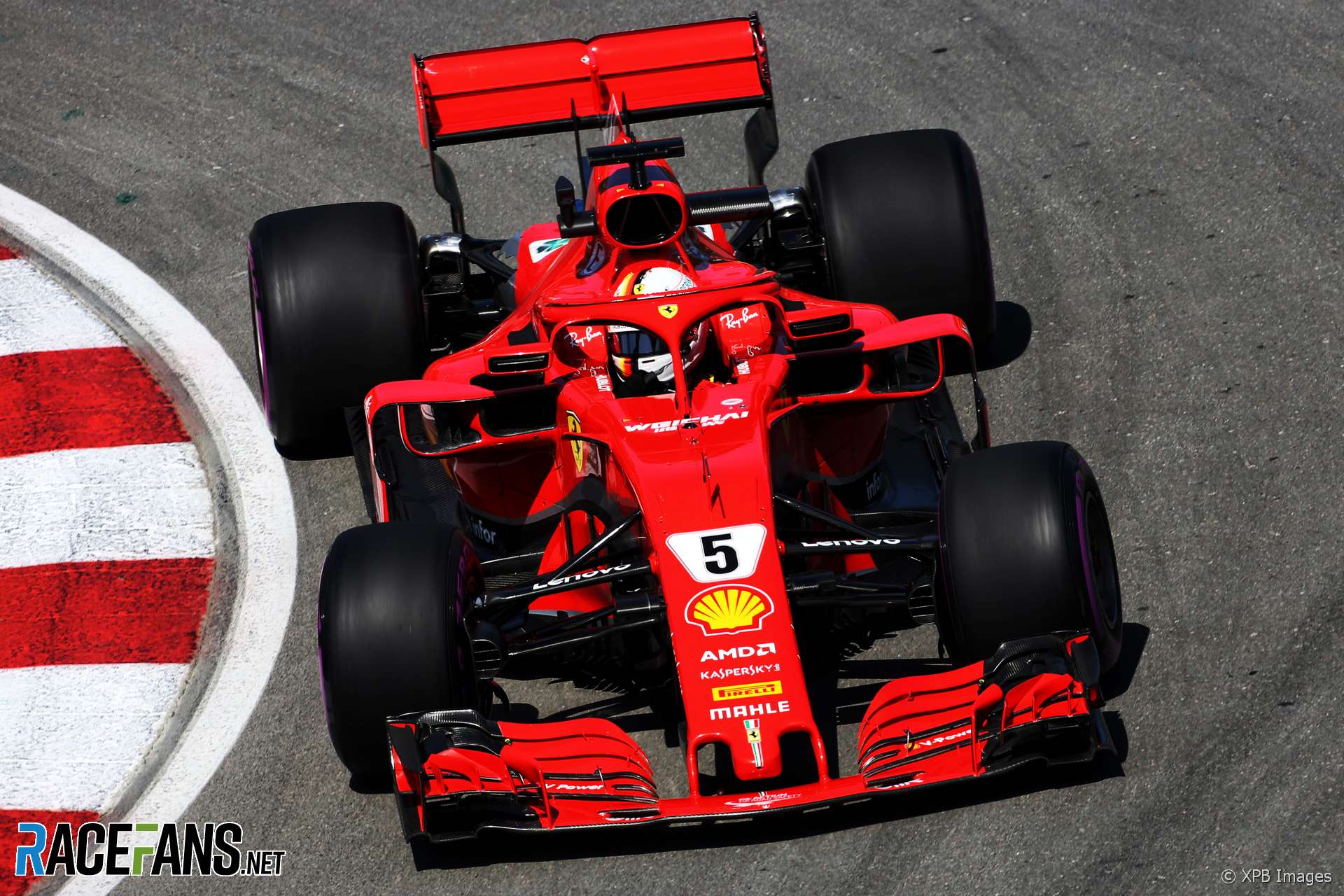 Sebastian Vettel, Ferrari, Circuit Gilles Villeneuve, 2018