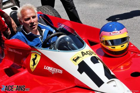 Jacques Villeneuve, Ferrari 312T3, Circuit Gilles Villeneuve, 2018