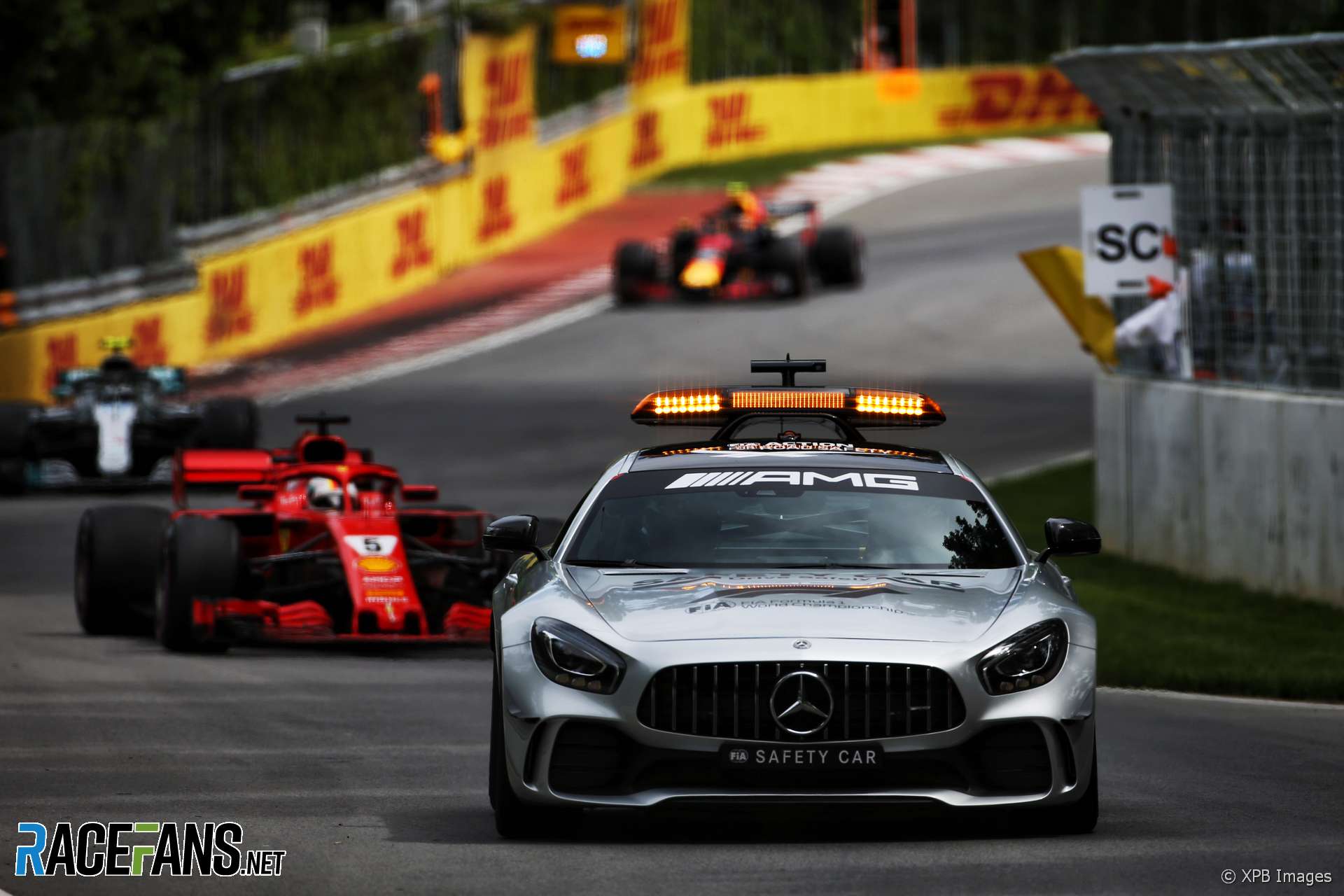 Safety Car, Circuit Gilles Villeneuve, 2018