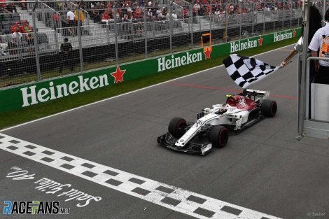 Charles Leclerc, Sauber, Circuit Gilles Villeneuve, 2018