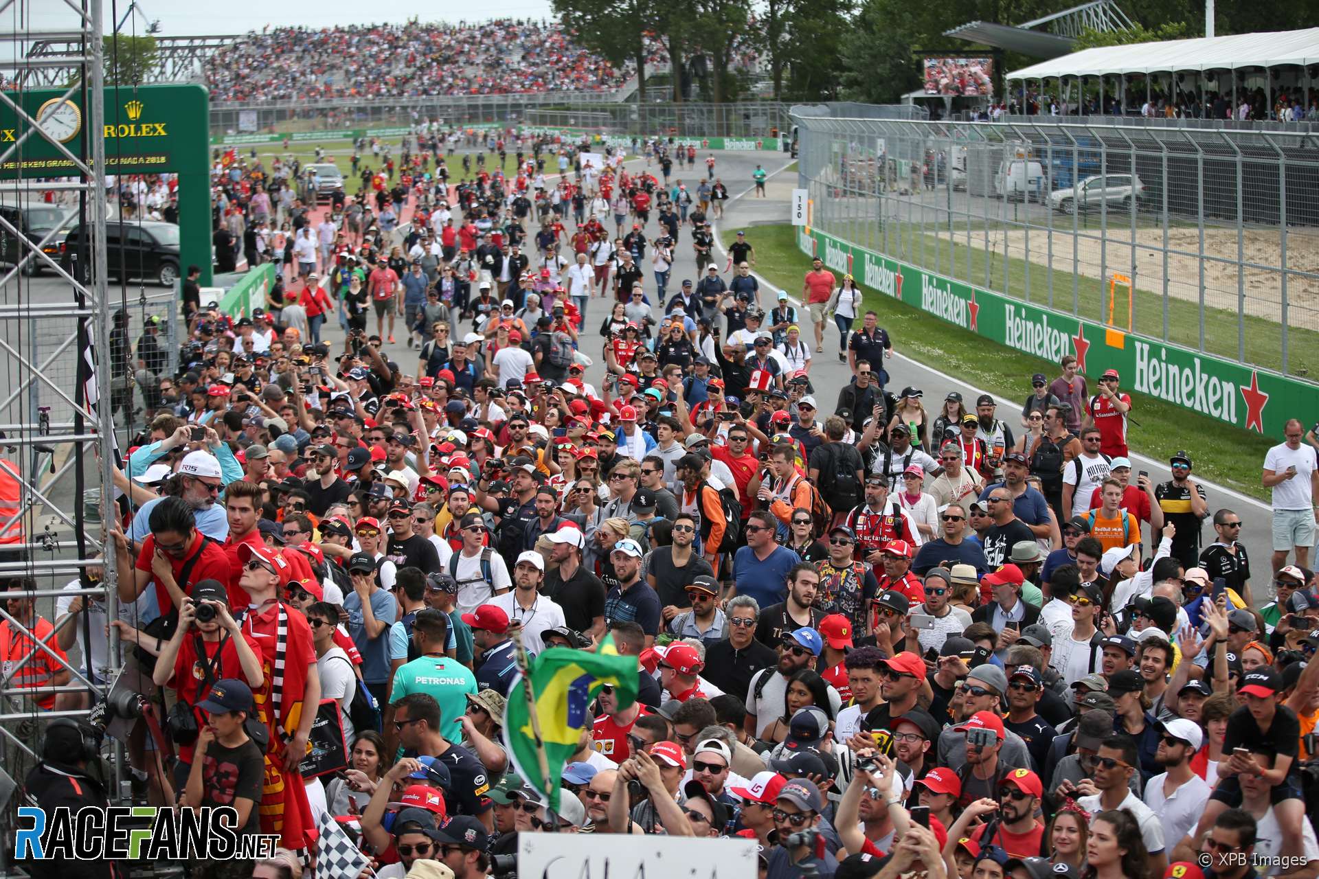 Fans, Circuit Gilles Villeneuve, 2018