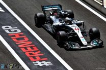 Hamilton on top as Ericsson crash halts practice