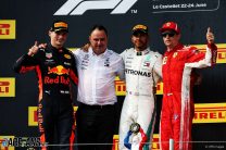 Max Verstappen, Lewis Hamilton, Kimi Raikkonen, Paul Ricard, 2018