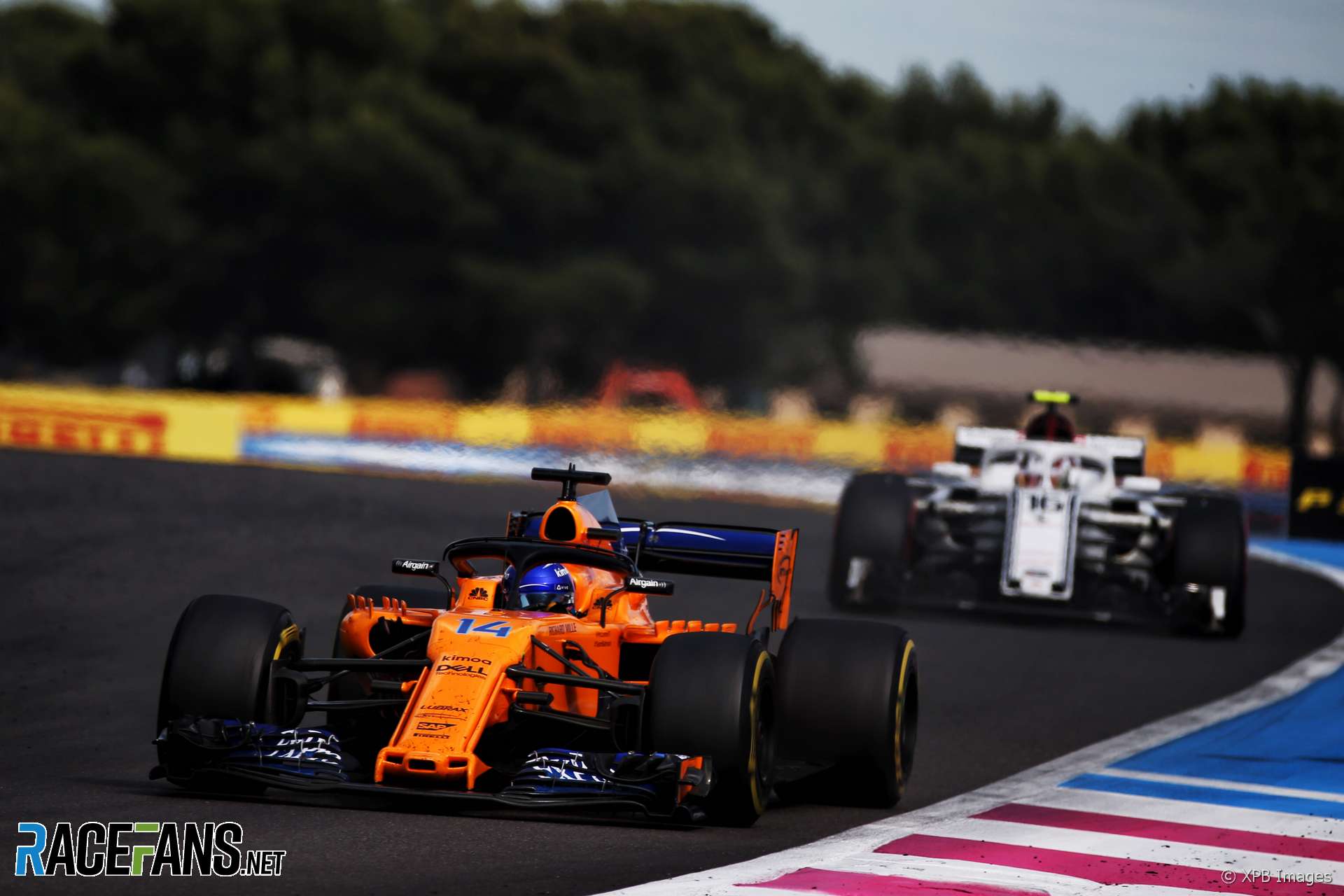 Fernando Alonso, McLaren, Paul Ricard, 2018