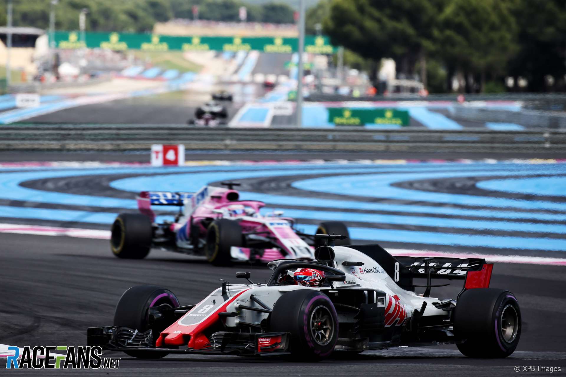 Romain Grosjean, Haas, Paul Ricard, 2018