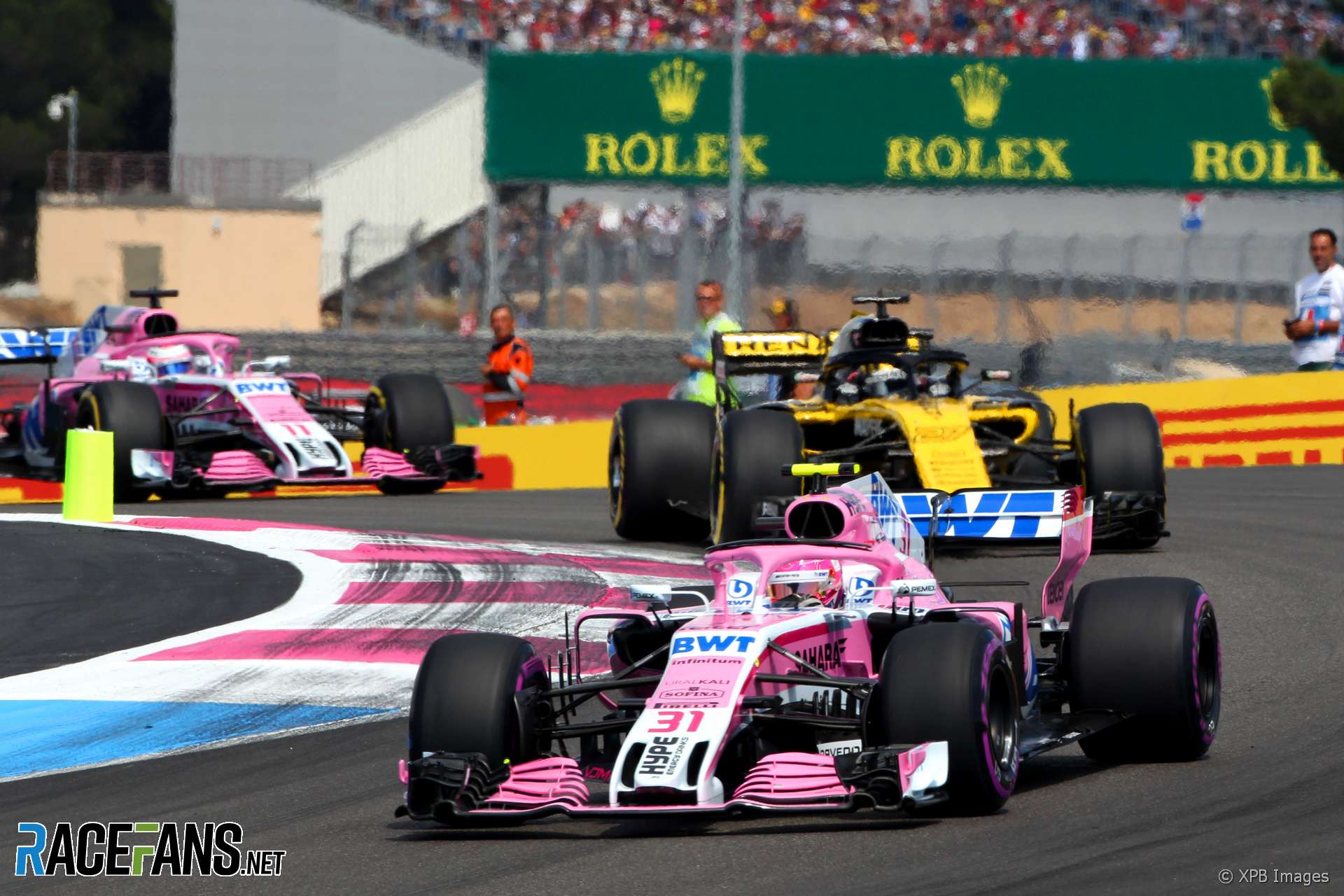 Esteban Ocon, Force India, Paul Ricard, 2018