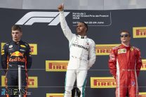 Hamilton has now won at every track on the F1 calendar