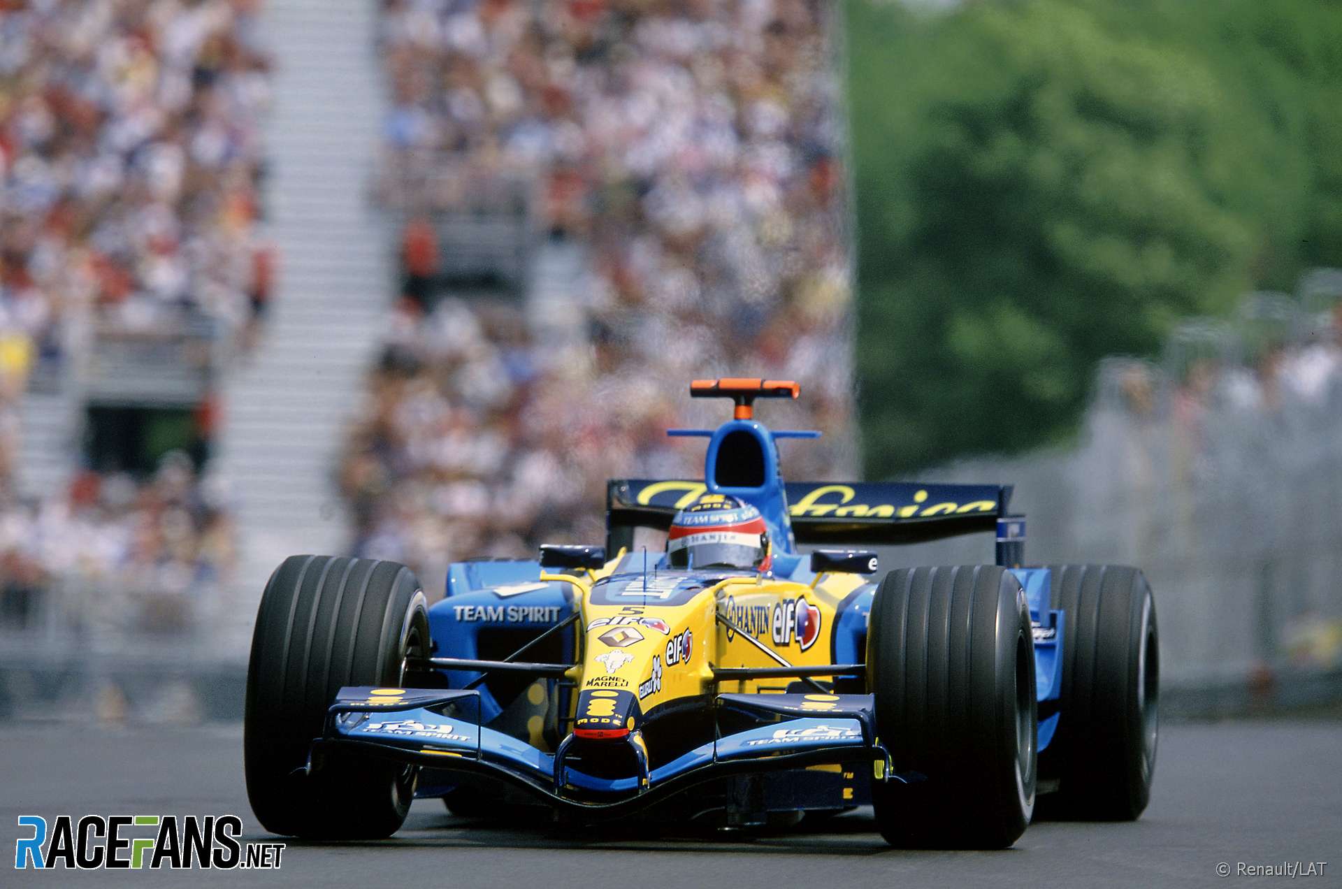 Fernando Alonso, Renault, Circuit Gilles Villeneuve, Montreal, 2005
