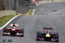 Fernando Alonso, Mark Webber, Interlagos, 2013