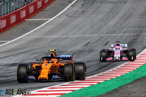 Stoffel Vandoorne, McLaren, Red Bull Ring, 2018