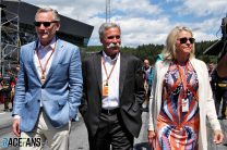 Sean Bratches, Chase Carey, Wendy Carey, Red Bull Ring, 2018