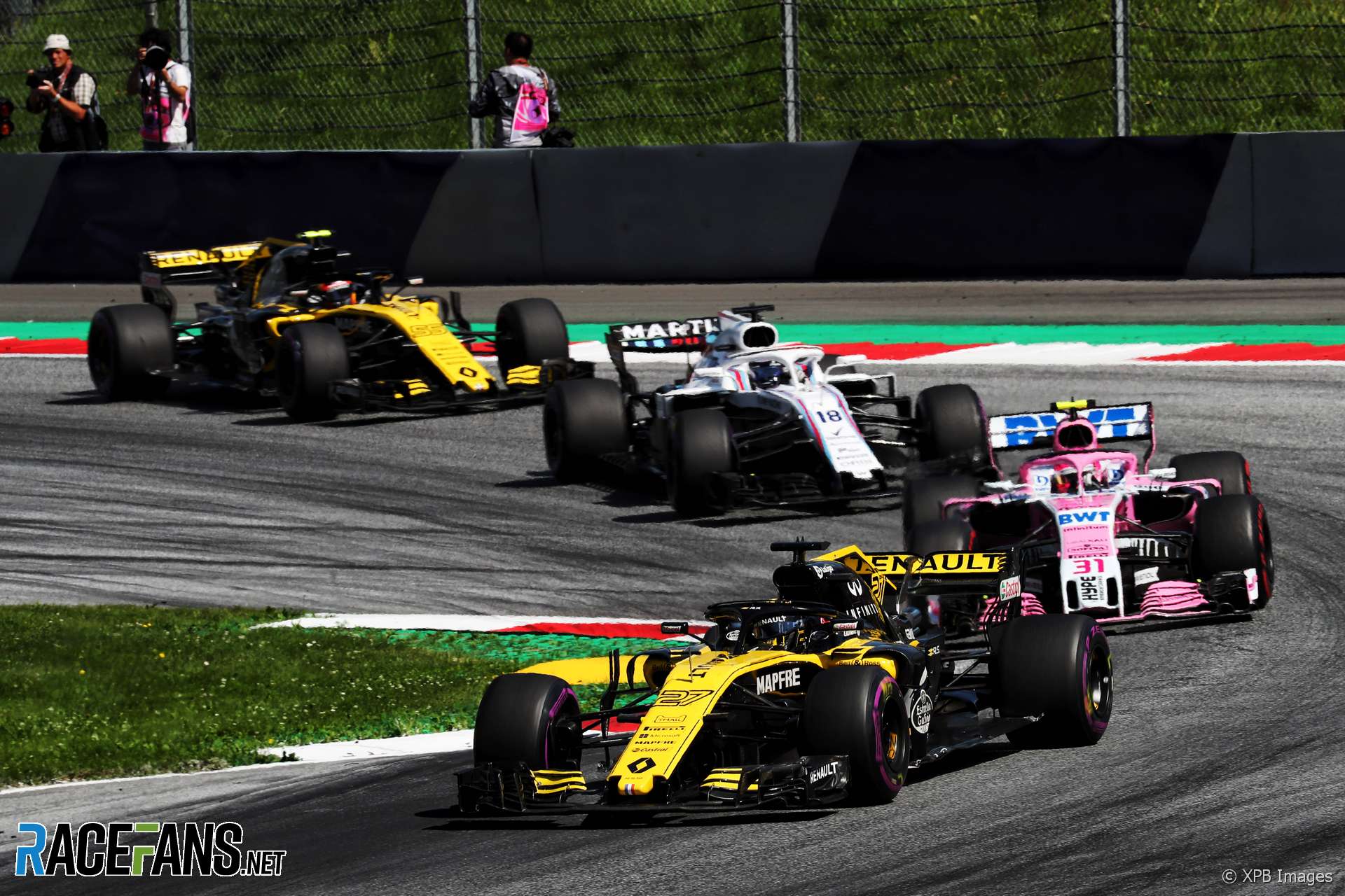 Nico Hulkenberg, Renault, Red Bull Ring, 2018