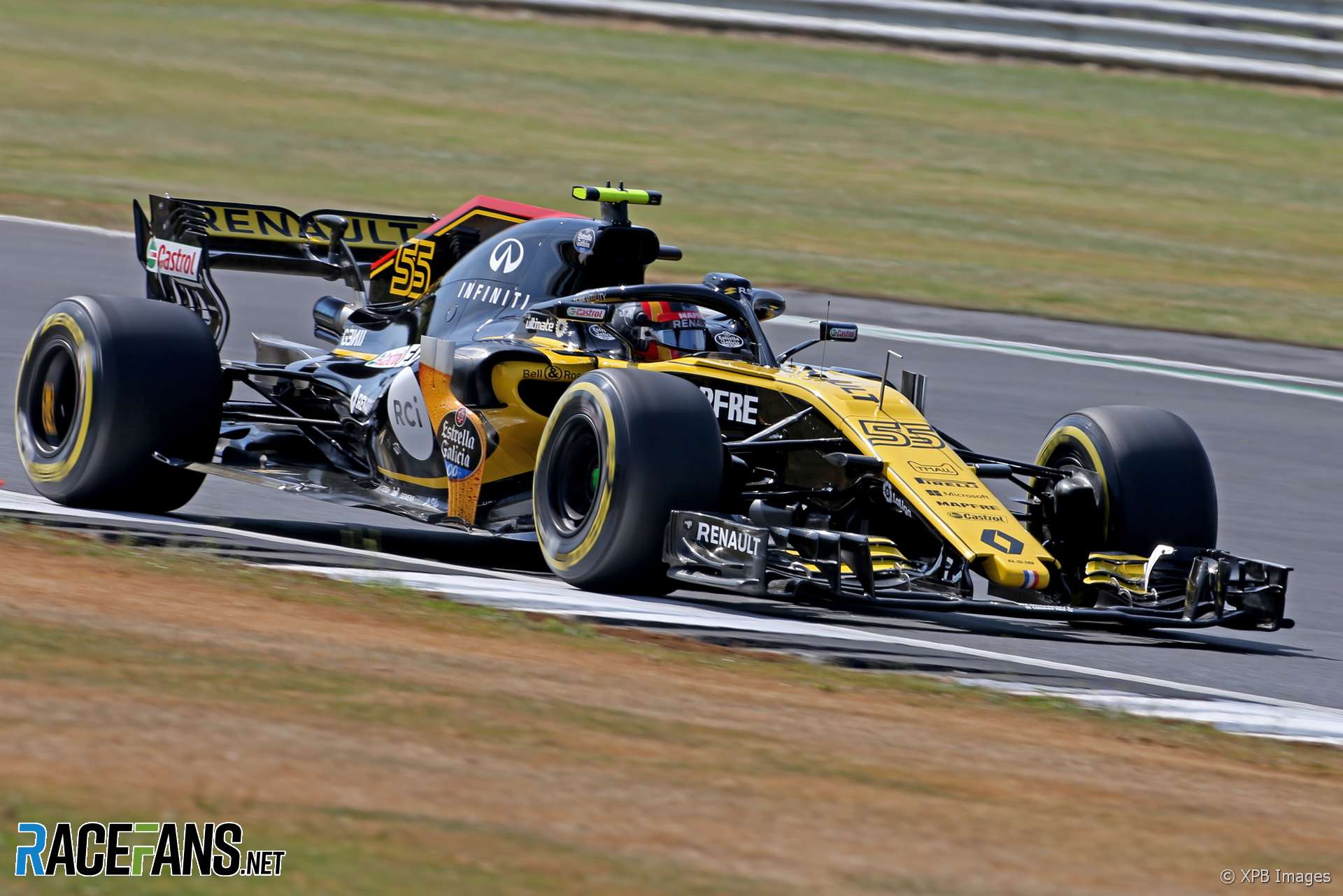 Carlos Sainz Jnr, Renault, Silverstone, 2018