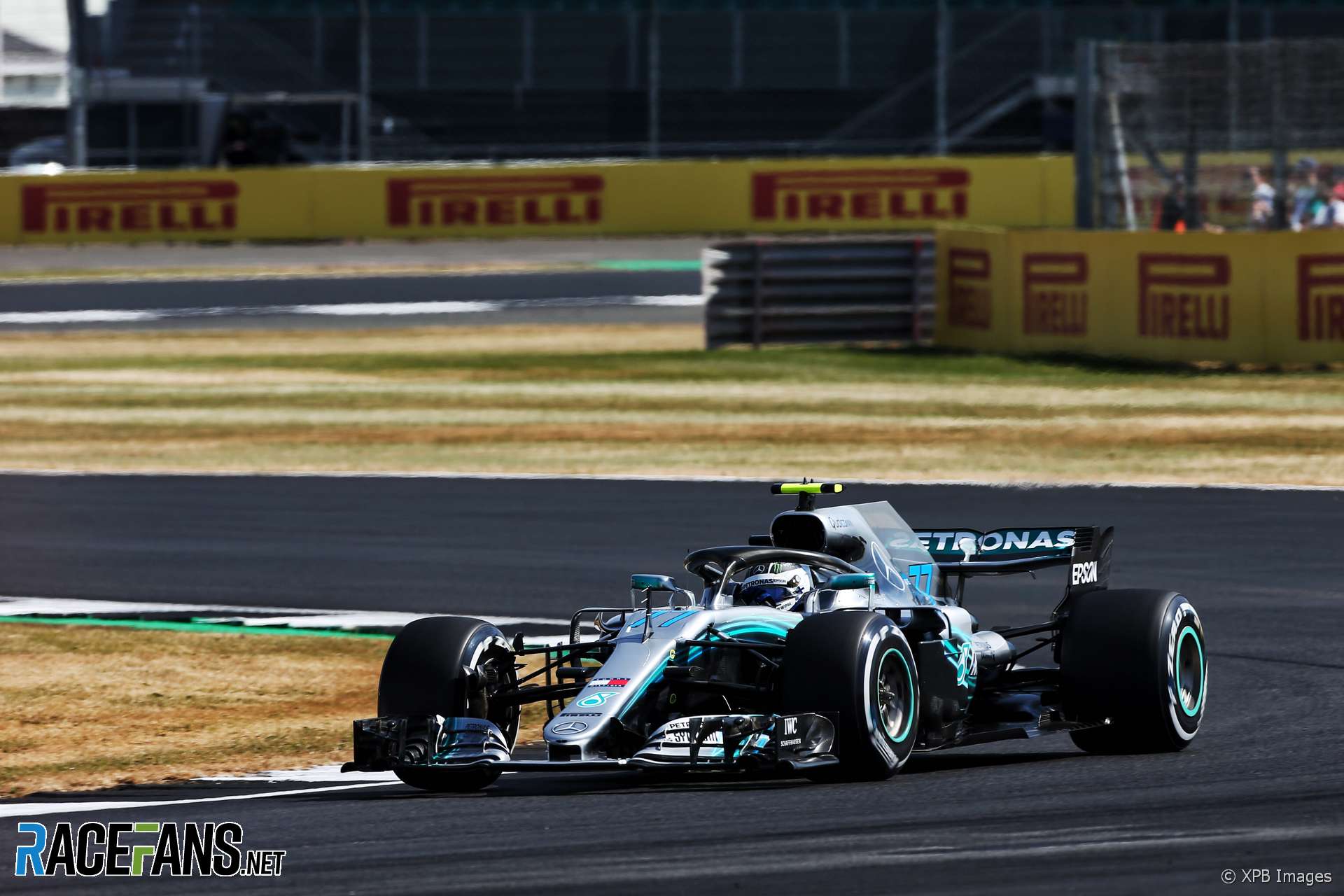 Valtteri Bottas, Mercedes, Silverstone, 2018
