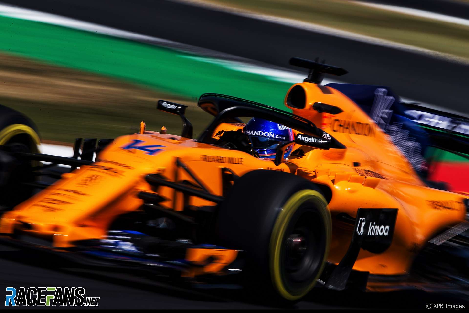 Fernando Alonso, McLaren, Silverstone, 2018