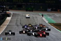 Ferrari used “interesting tactics” says Hamilton after Raikkonen clash