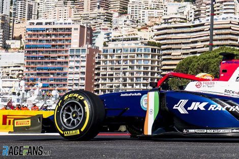 Arjun Maini, F2, trident, Monte-=Carlo, Monaco, 2018